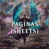 Páginas (sheets)