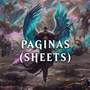 Páginas (sheets)
