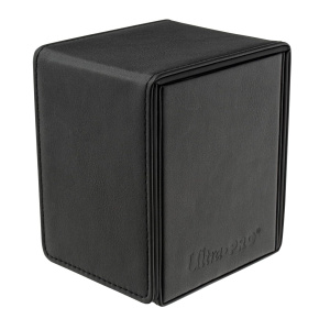 DECK BOX – Ultra Pro 100 cards – Alcove Flip: Vivid Black
